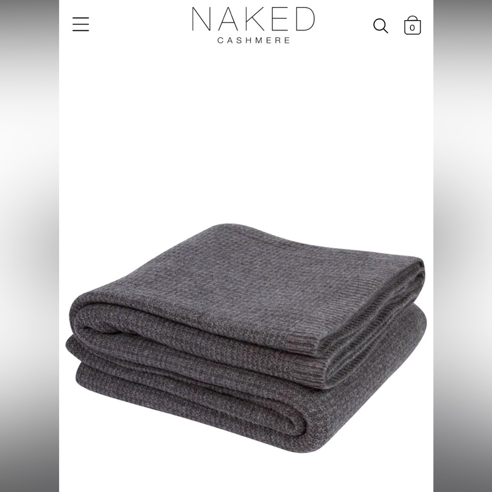Brand new with tags Liana Naked Cashmere 100% Cashmere blanket
